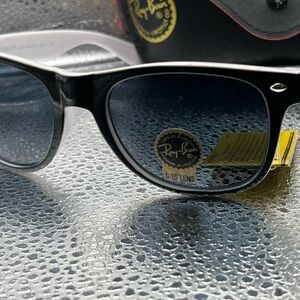 Ray-Ban sunglasses, whit and black